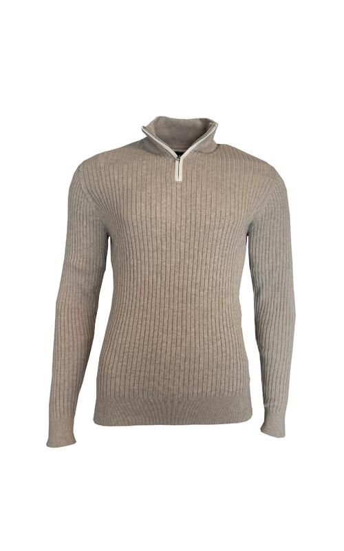 Morata ½ Zip Khaki L 